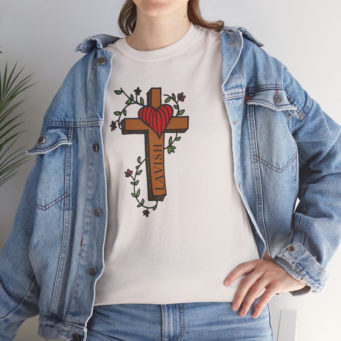 Heart of Lavish Cotton Tee