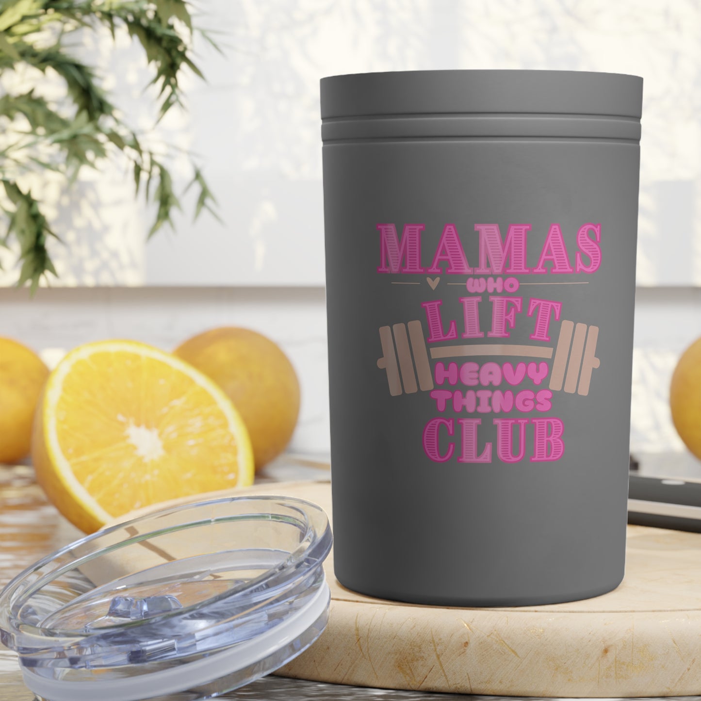 Mama's Lift Heavy Things Club Tumbler, 11oz Insulated Drinkware