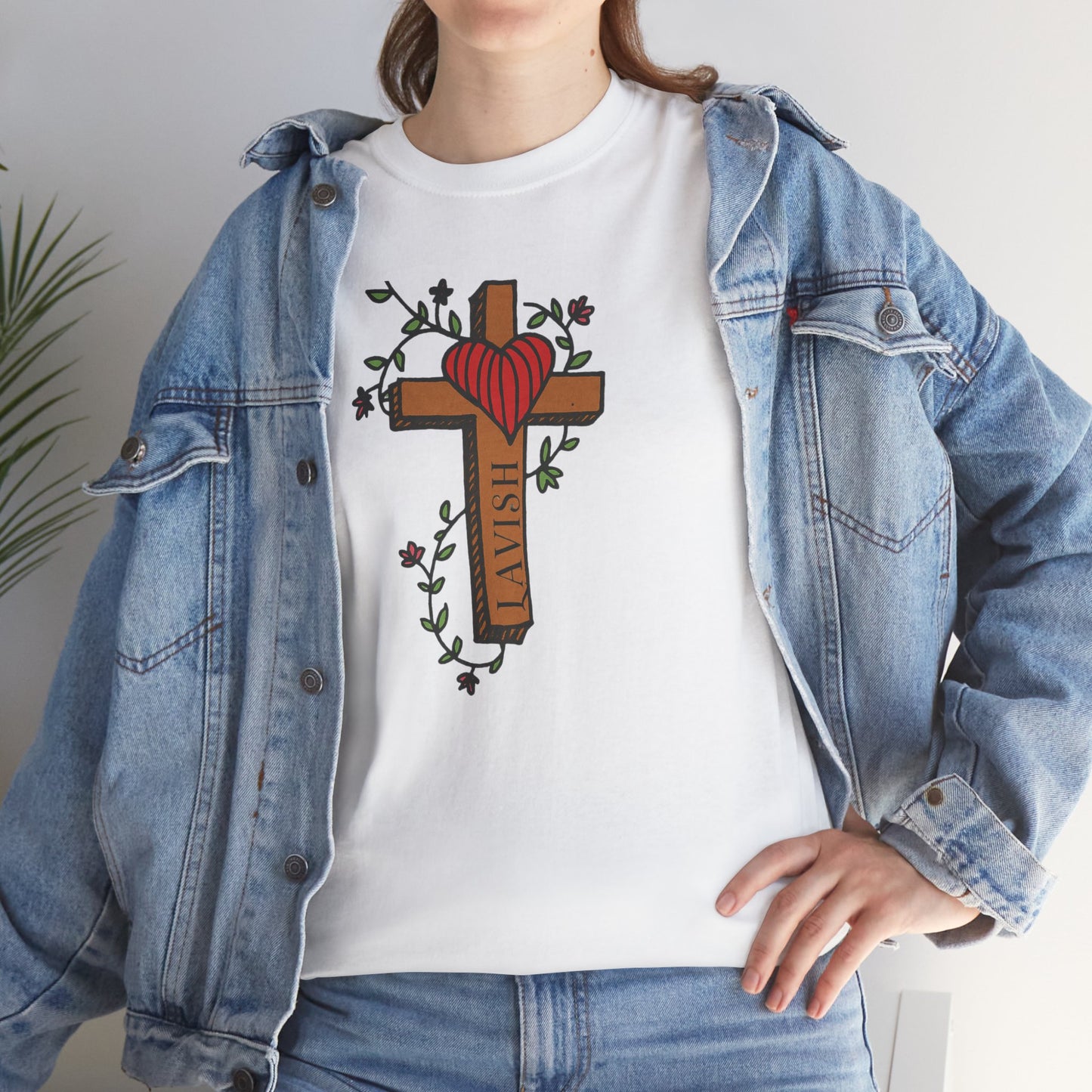 Heart of Lavish Cotton Tee