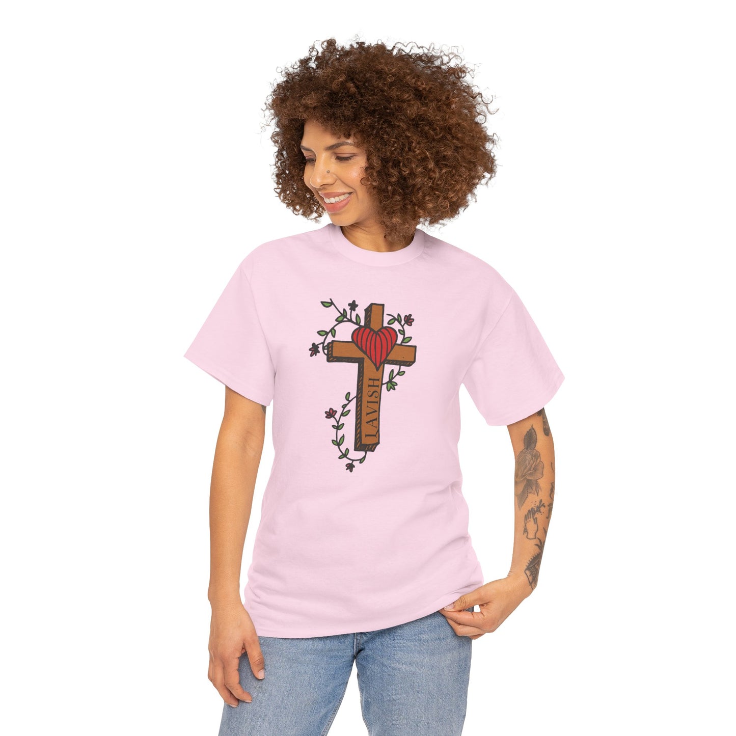 Heart of Lavish Cotton Tee