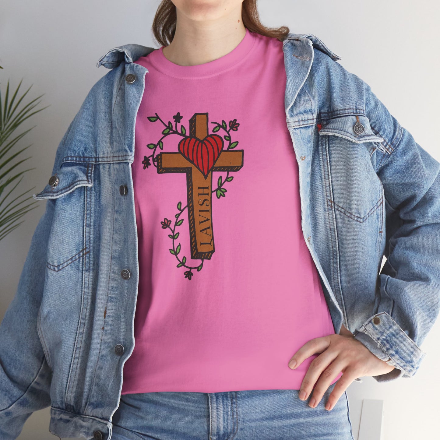 Heart of Lavish Cotton Tee