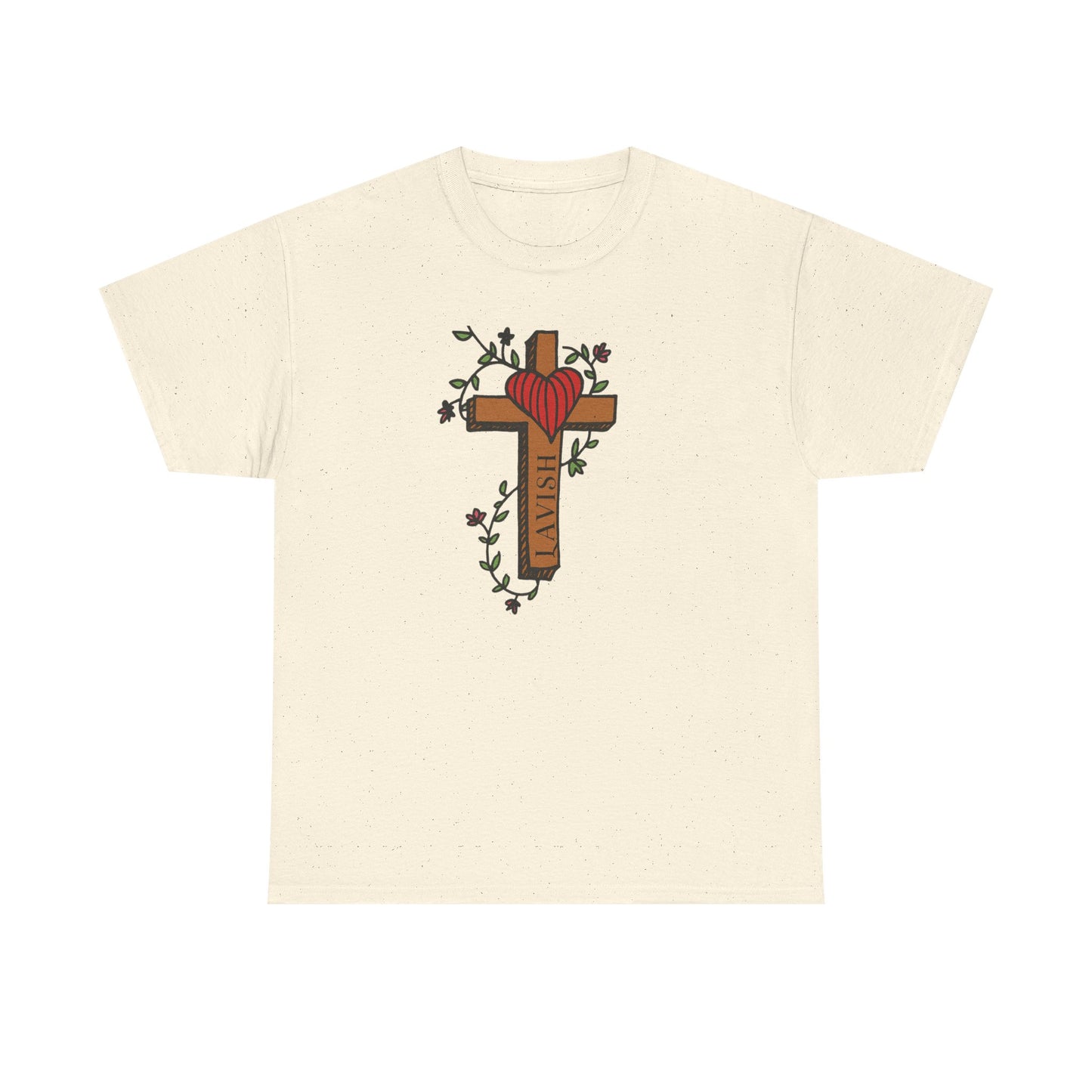 Heart of Lavish Cotton Tee