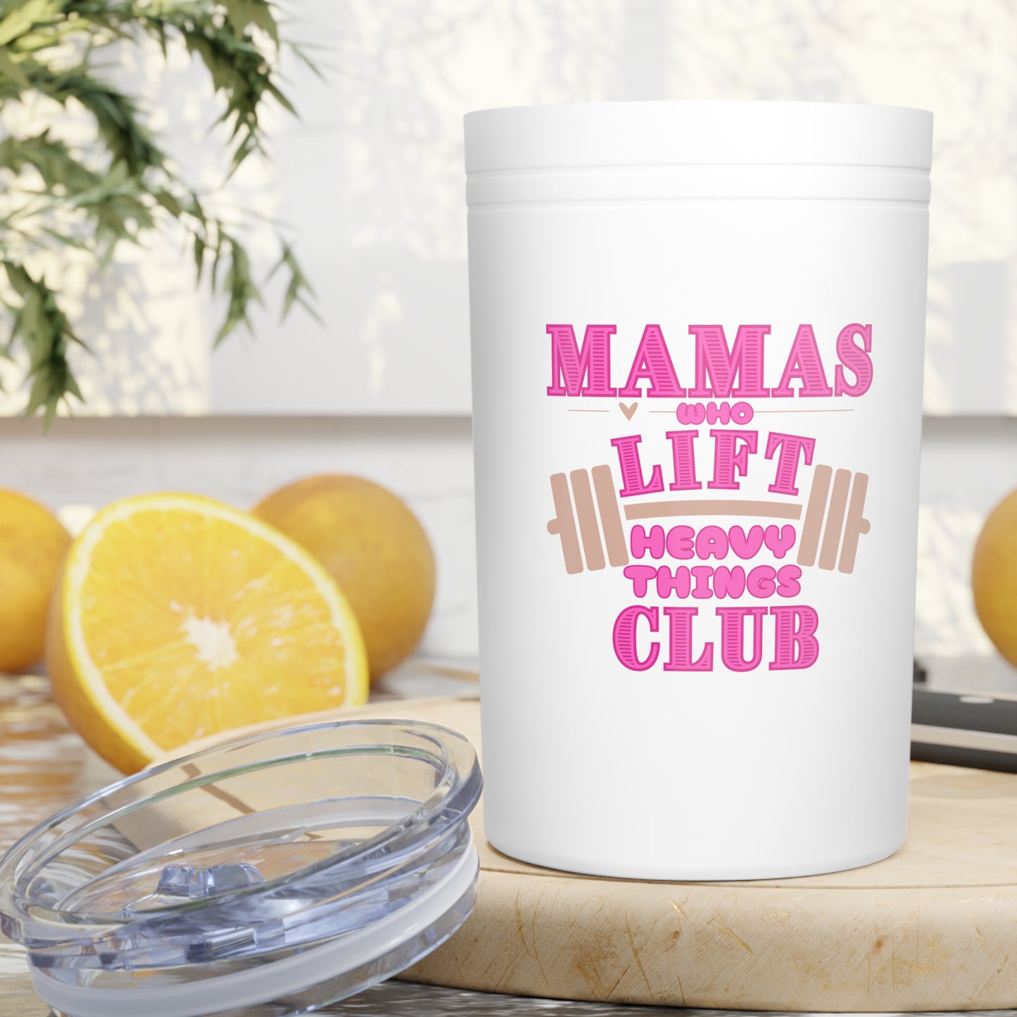 Mama's Lift Heavy Things Club Tumbler, 11oz Insulated Drinkware